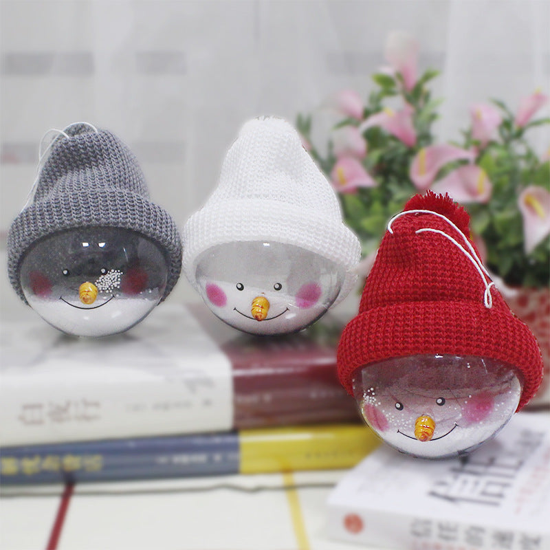 Christmas decorations creative Christmas Snowman children toys plastic Christmas Ball Christmas Pendant Christmas decorations creative Christmas Snowman children toys plastic Christmas Ball Christmas Pendant